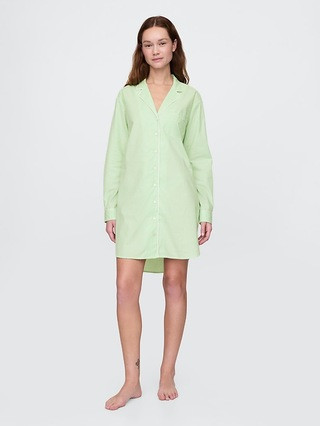 Poplin PJ Shirtdress | Gap (US)