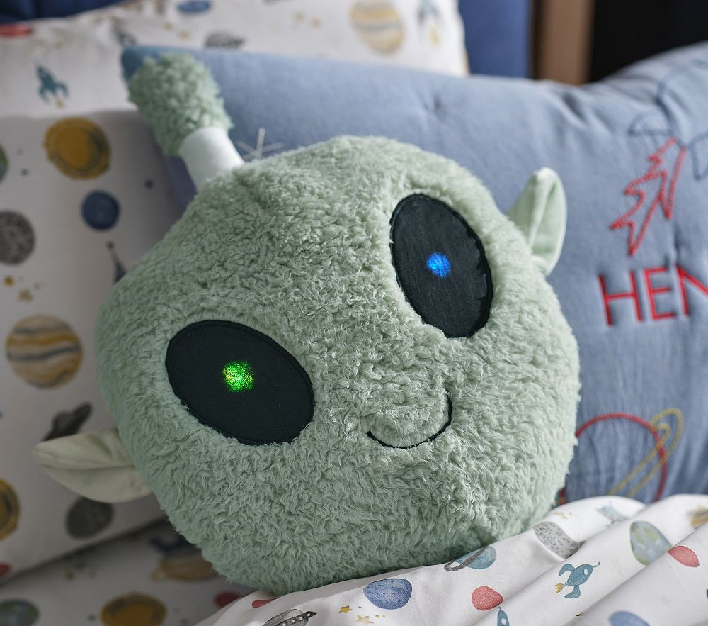Adam Alien Light Up Pillow | Pottery Barn Kids