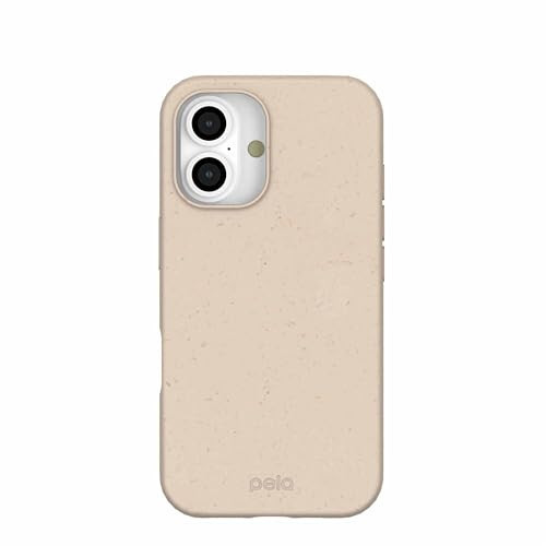 Pela Compatible with iPhone 16 Phone Case, Seashell - Protective Phone Case with Screen Protection - Eco Friendly Cover Compatible with iPhone 16 | Amazon (US)