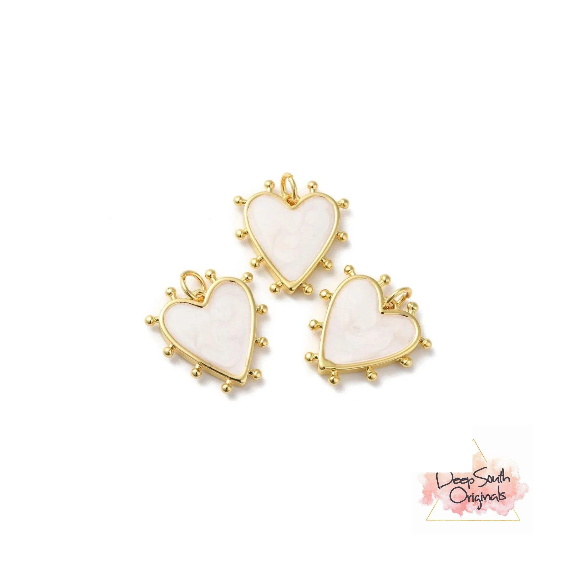 White Heart Charm | Refinery
