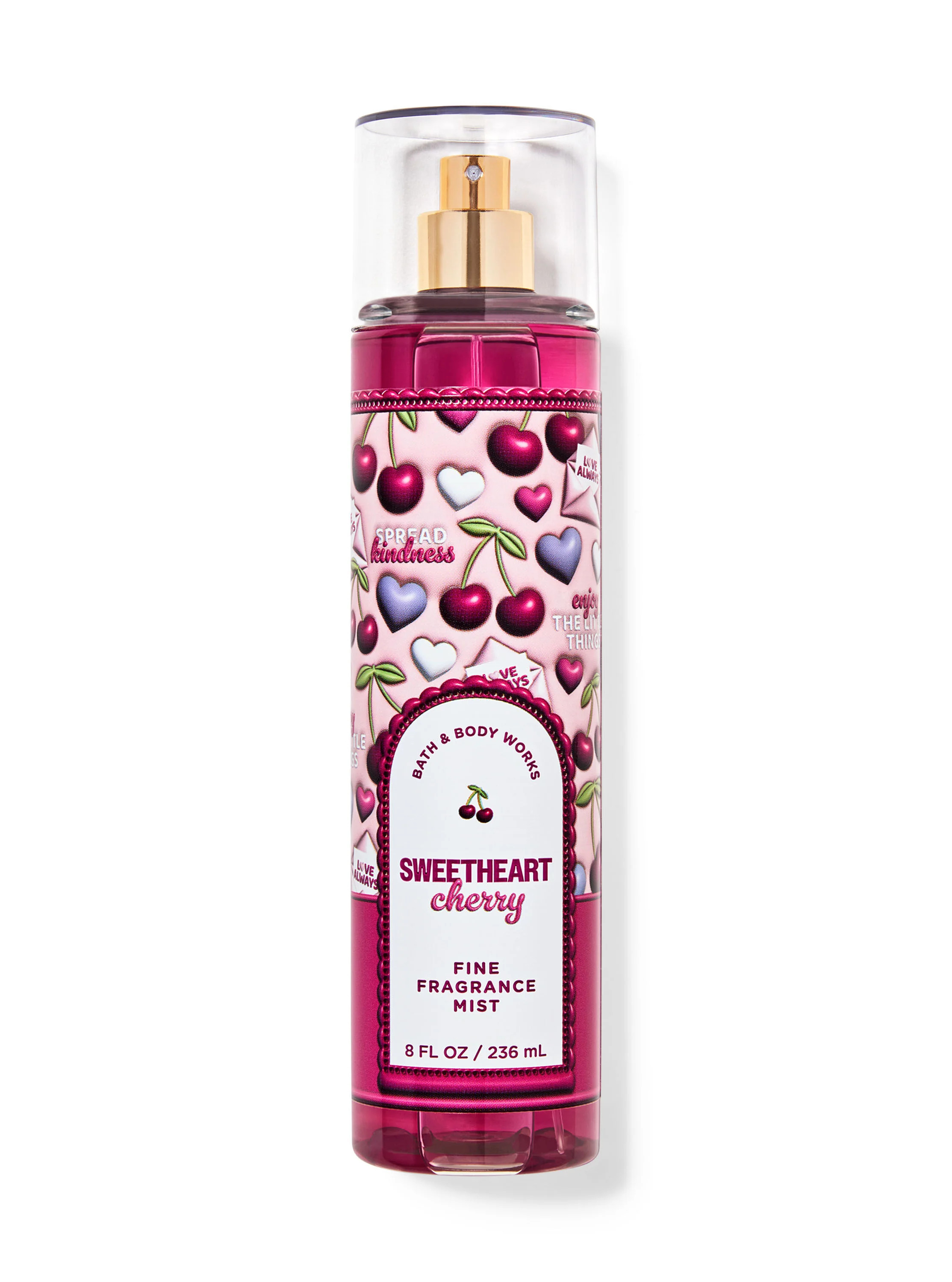 Sweetheart Cherry


Fine Fragrance Mist | Bath & Body Works