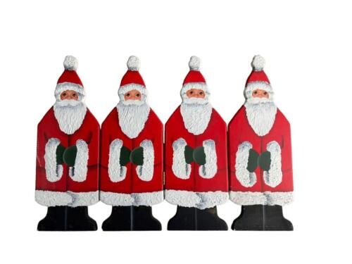 Handmade Santa Claus Wood Christmas Decorative Fireplace Screen  | eBay | eBay US