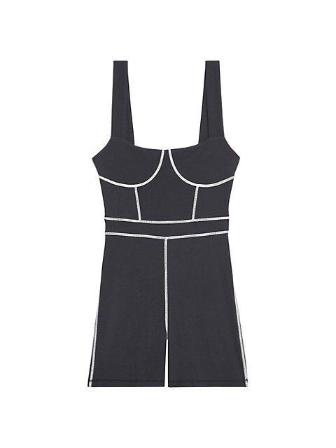 Corset Piped Bodysuit | Saks Fifth Avenue