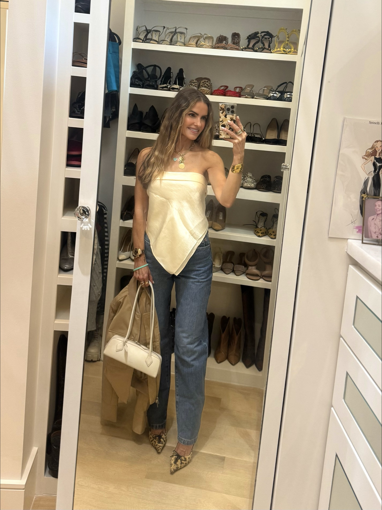 off to ospi for dinner (it’s italian, i’ve been in montecito bf) it just opened in design center 

shop my fab look finally wearing my gap x victoria beckham jeans (that i also got in white) 
along w my gap x VB chic bomber too! 

+ shop my fav gorg silk scarf top, kitten heels & bag too! 

& fyi i’ve linked a bunch of fab going out tops below!!

#LTKSaleAlert #LTKgrwm #LTKootd