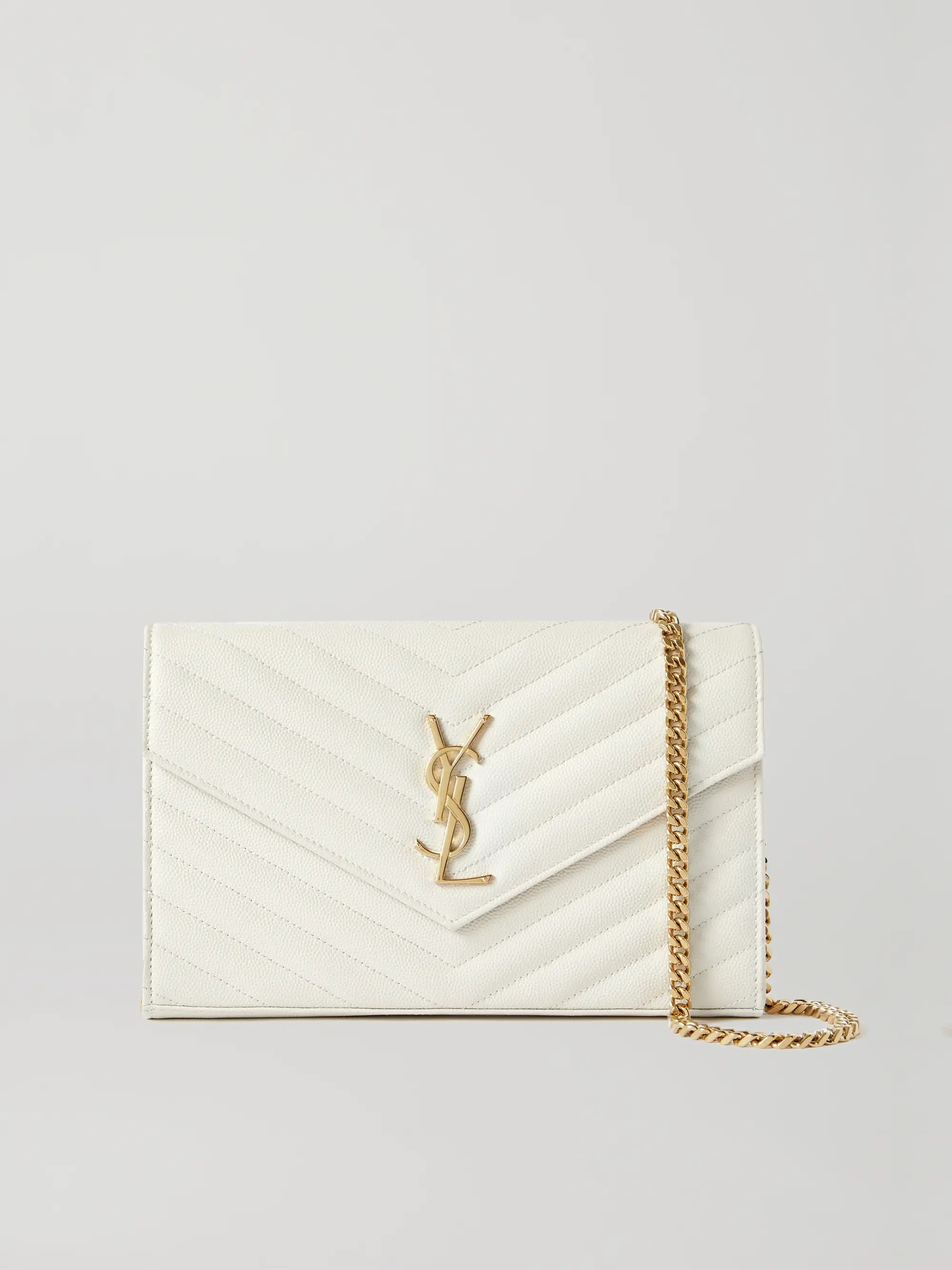 Monogramme textured-leather shoulder bag | NET-A-PORTER (US)