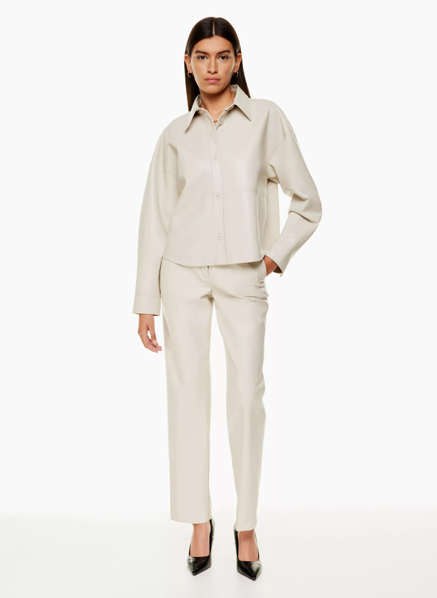 PELLI HIP SHIRT JACKET | Aritzia
