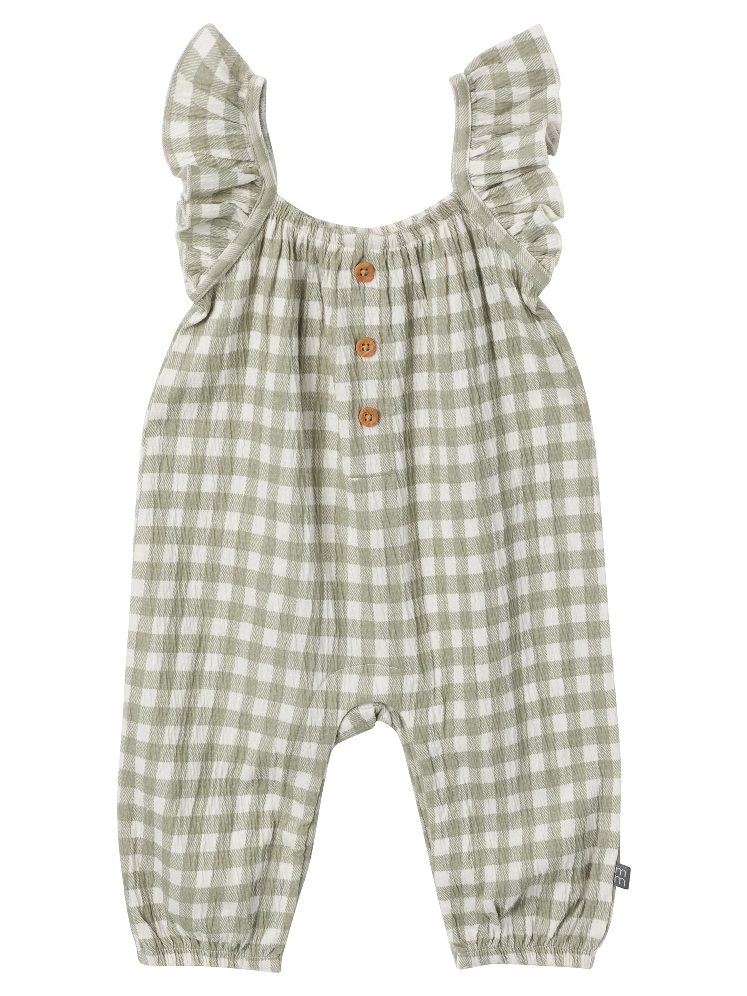 Modern Moments by Gerber Baby Girl Long Leg Romper, Sizes 0/3 Months - 24 Months - Walmart.com | Walmart (US)