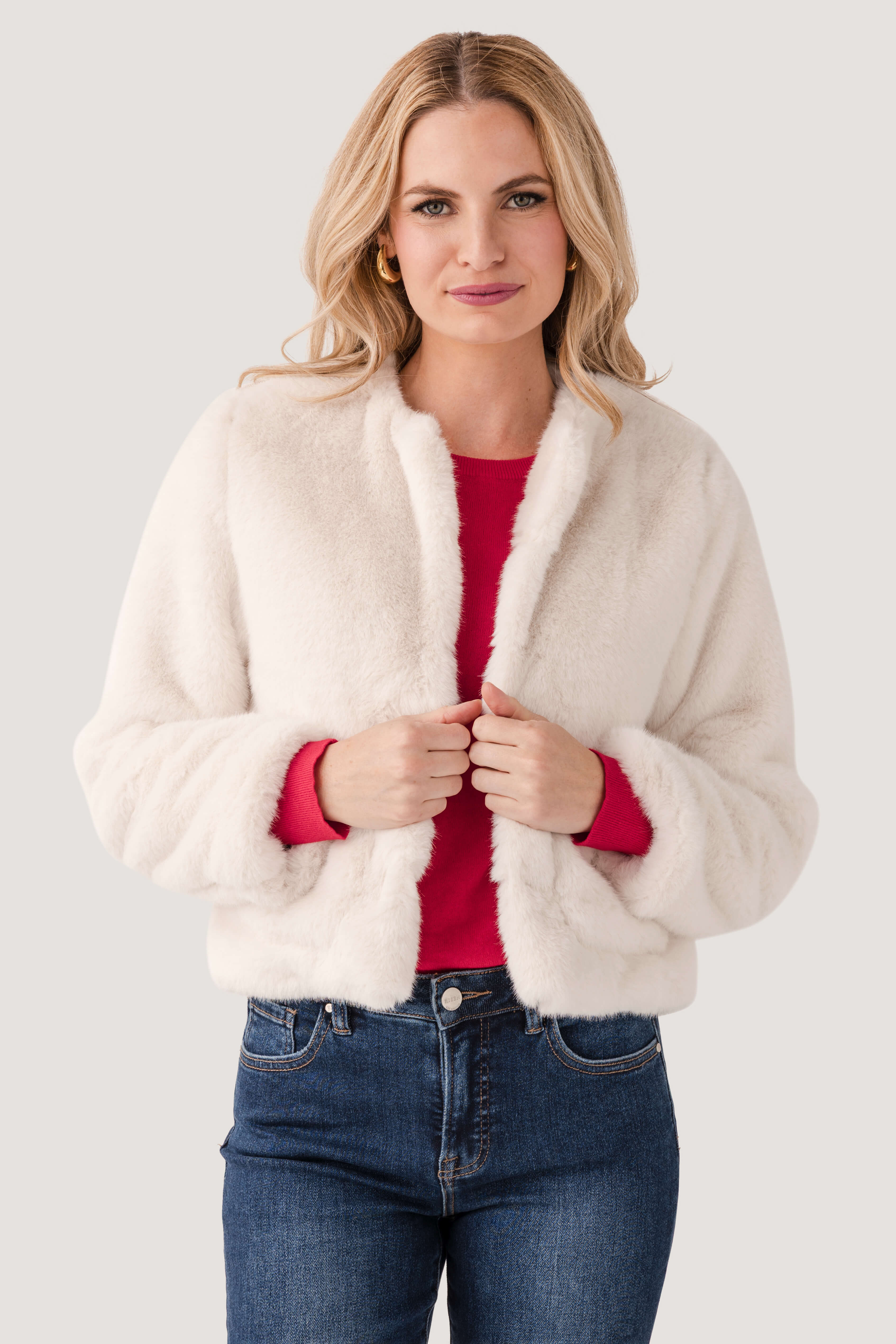 Dress Forum Faux Fur Jacket | Social Threads