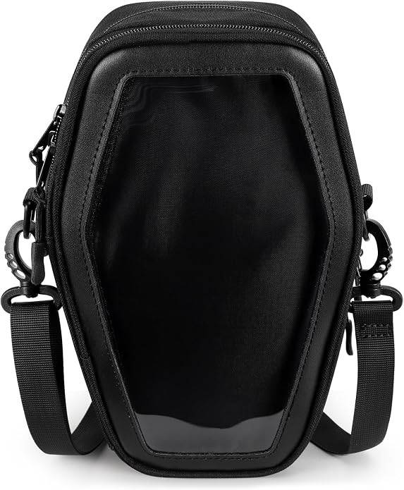 STEAMEDBUN Ita Coffin Purse with Insert Gothic Crossbody Bag for Halloween | Amazon (US)