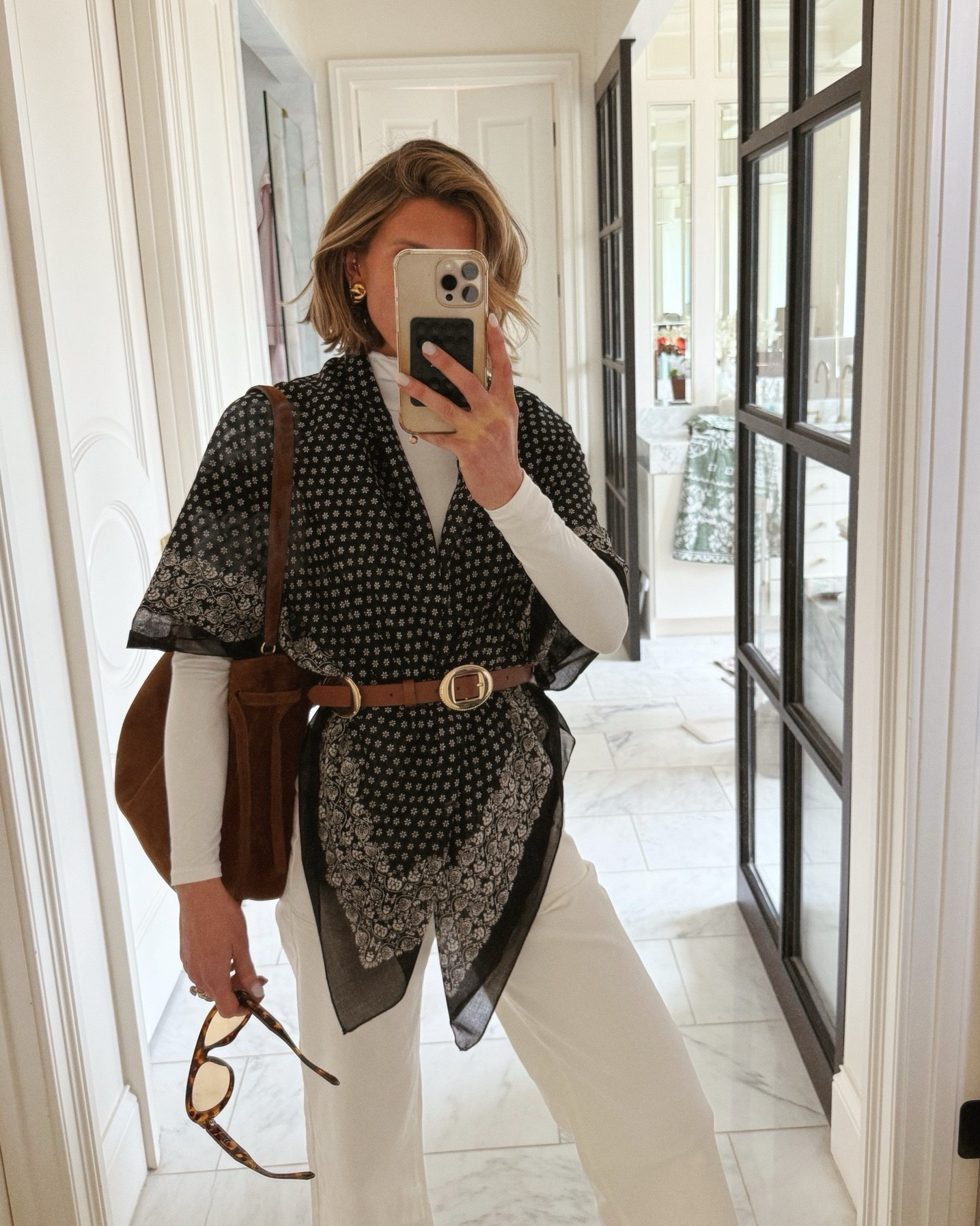 So easy to dress up a white base look for spring. 

#LTKootd #LTKSeasonal