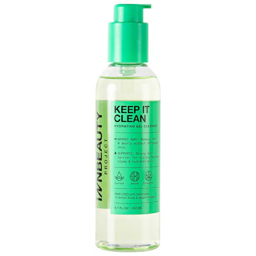 iNNBEAUTY PROJECTKeep It Clean Hydrating Gel Cleanser with 10 Amino Acids, Ceramides, & Vegan Col... | Sephora (US)