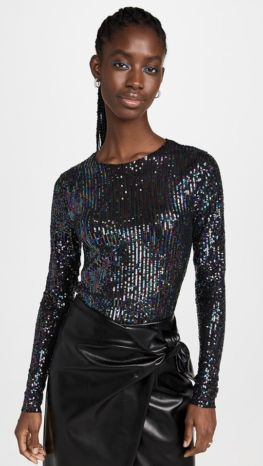 Free People Gold Rush Long Sleeve Top | SHOPBOP | Shopbop