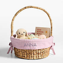 Modern Kids Easter Basket with Mini Stax Purple Liner + Reviews | Crate & Kids | Crate & Barrel