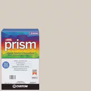Prism #545 Bleached Wood 17 lb. Grout | The Home Depot