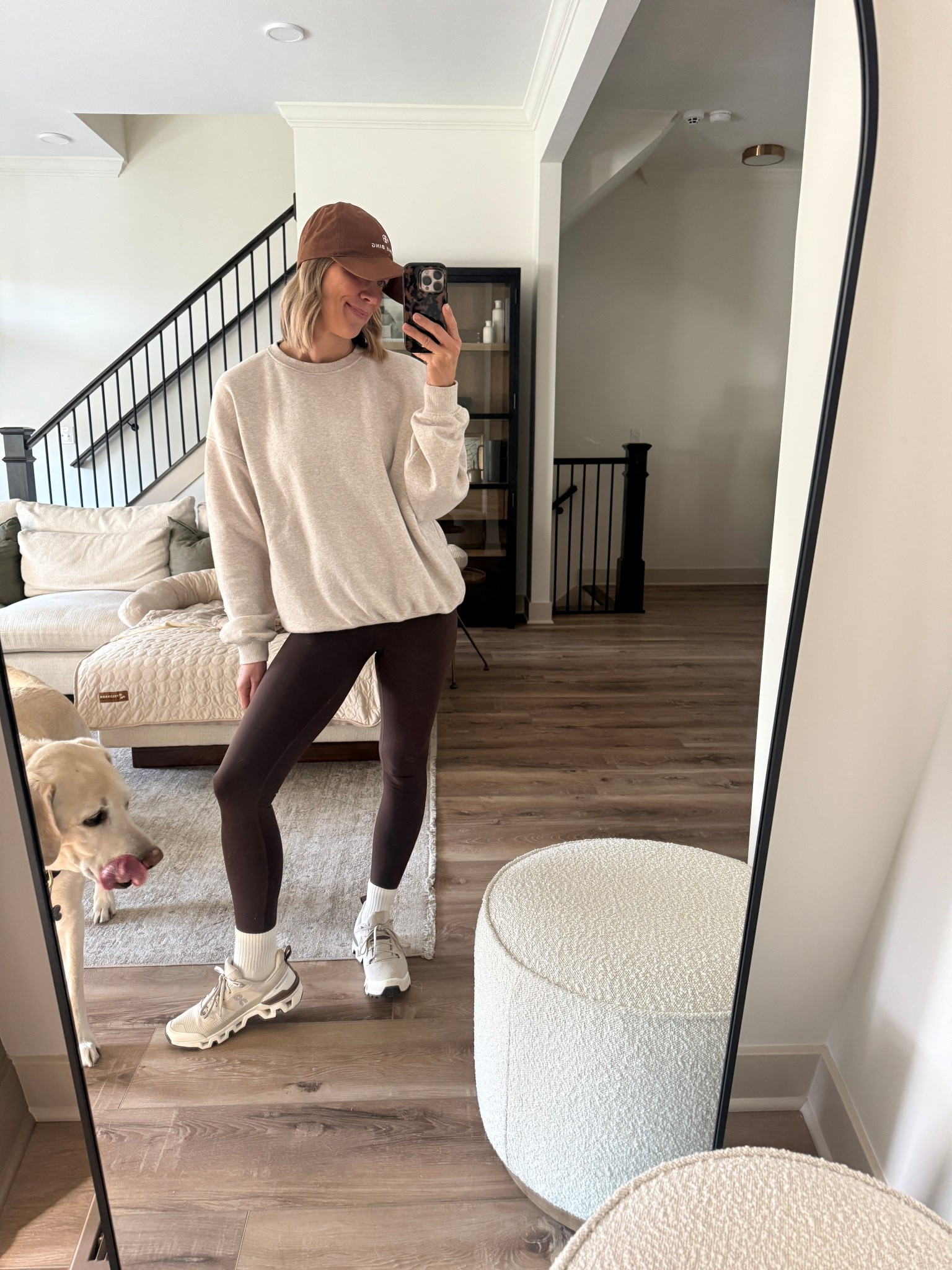 Wearing 4 leggings, 6 tank, small sweatshirt, socks/sneakers tts

#LTKActive #LTKStyleTip #LTKOver40