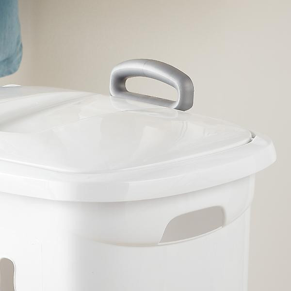 Rolling Hamper with Wheels | The Container Store