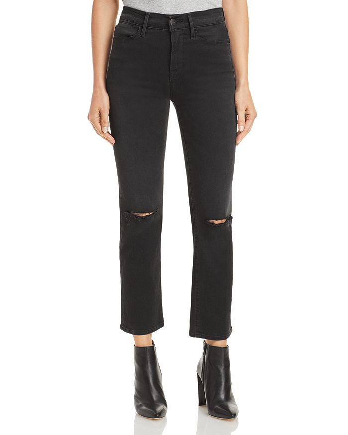 Le High Straight Leg Jeans in Maverick Rips | Bloomingdale's (US)