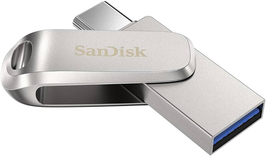 SanDisk 512GB Ultra Dual Drive Luxe USB Type-C - SDDDC4-512G-G46, Black | Amazon (US)