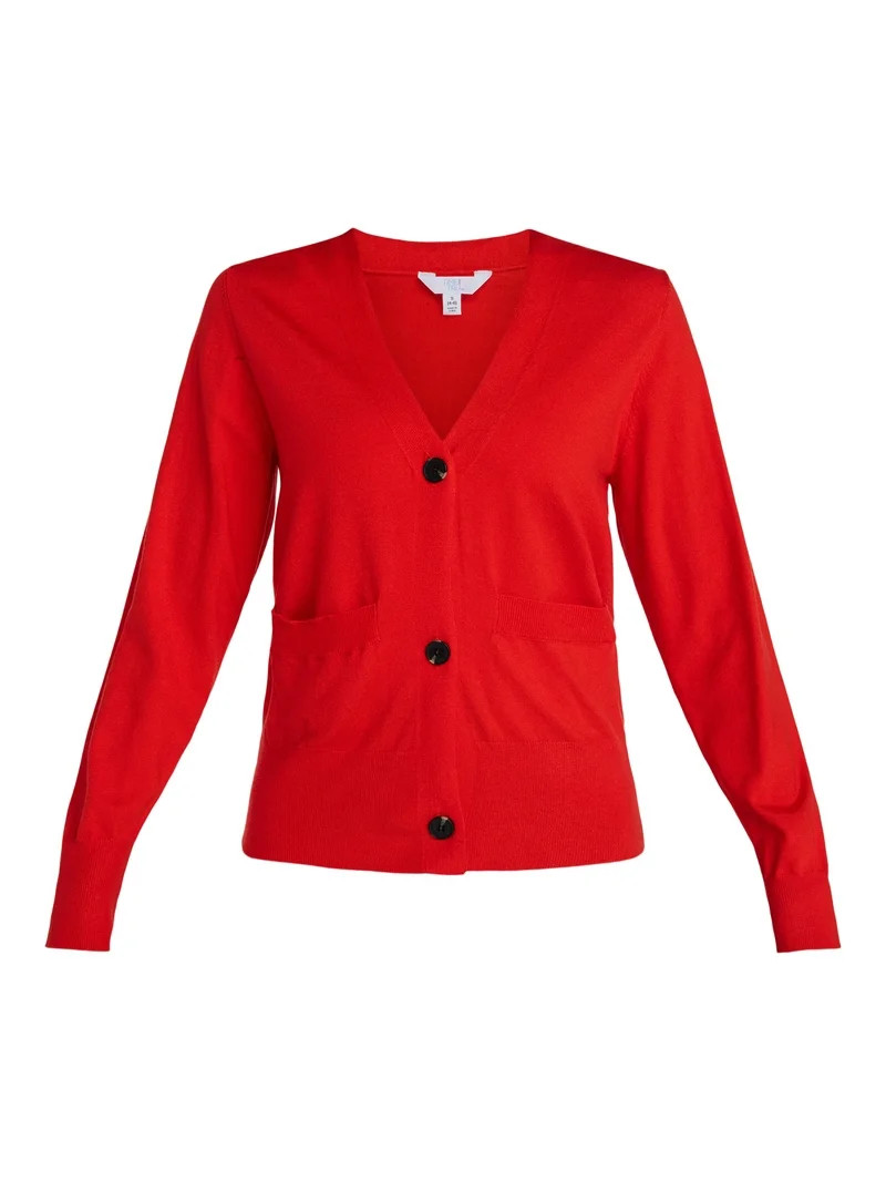 Time and Tru Women's V-Neck Cardigan Sweater, Lightweight, Sizes XS-XXXL | Walmart (US)