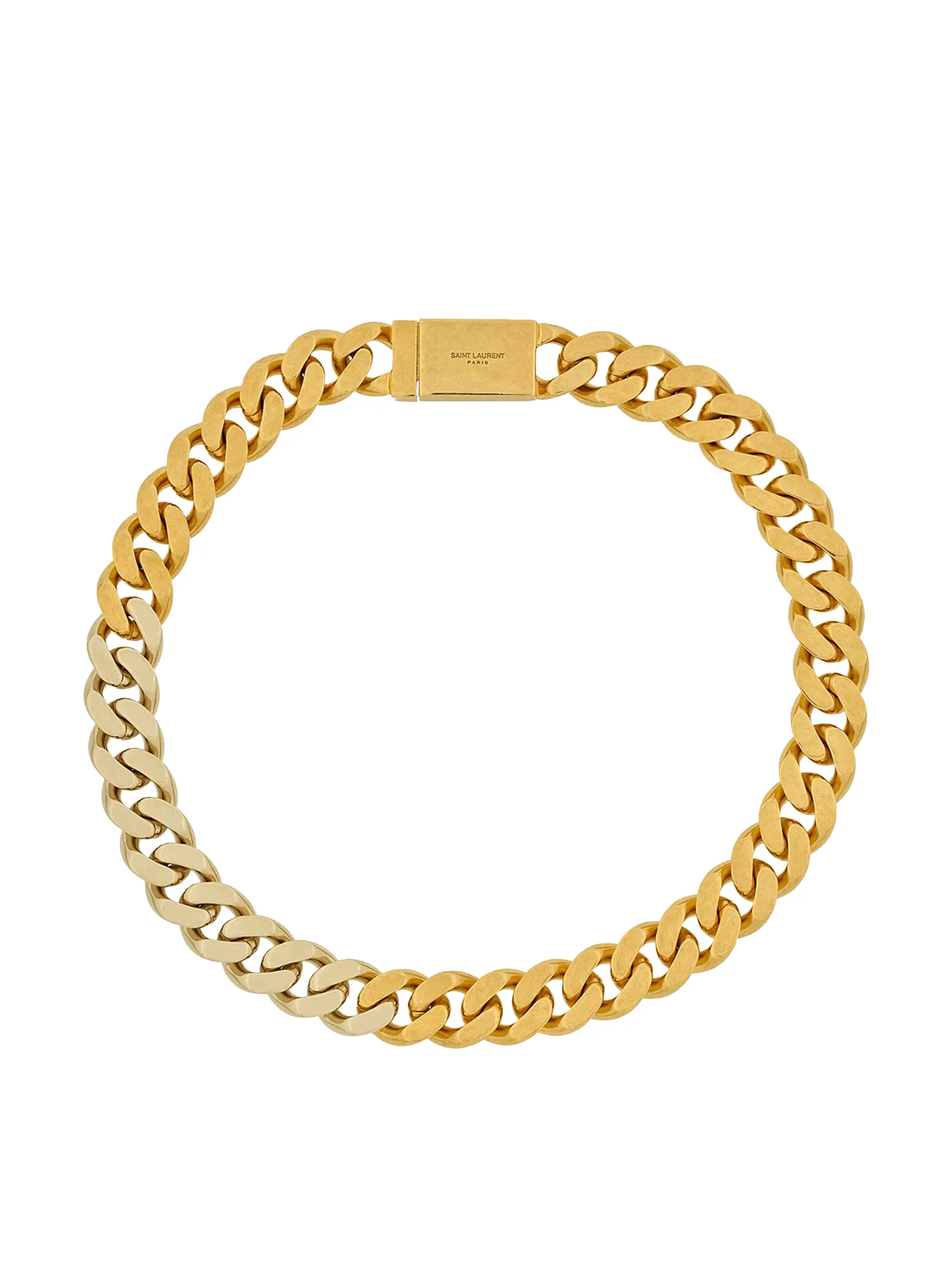 Two-Tone Chain Necklace in Metal | Saks Fifth Avenue