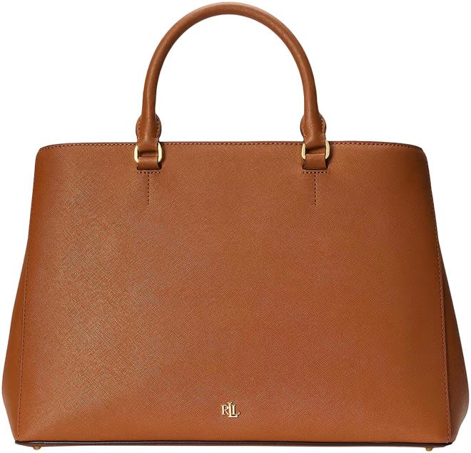 Crosshatch Leather Large Hanna Satchel Bag | Dillard's