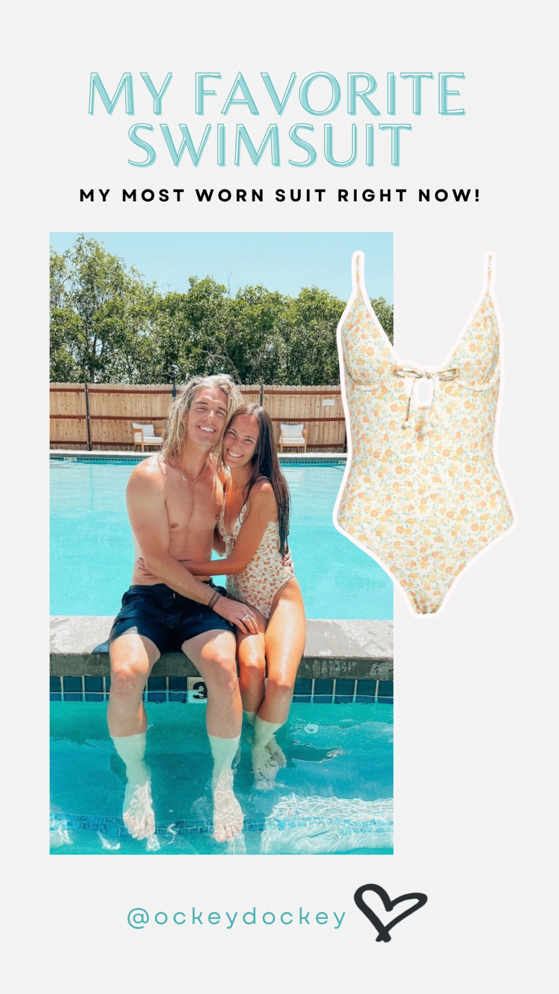My favorite swimsuit!! Linked a few places because I noticed some sizes were sold out on different sites! 