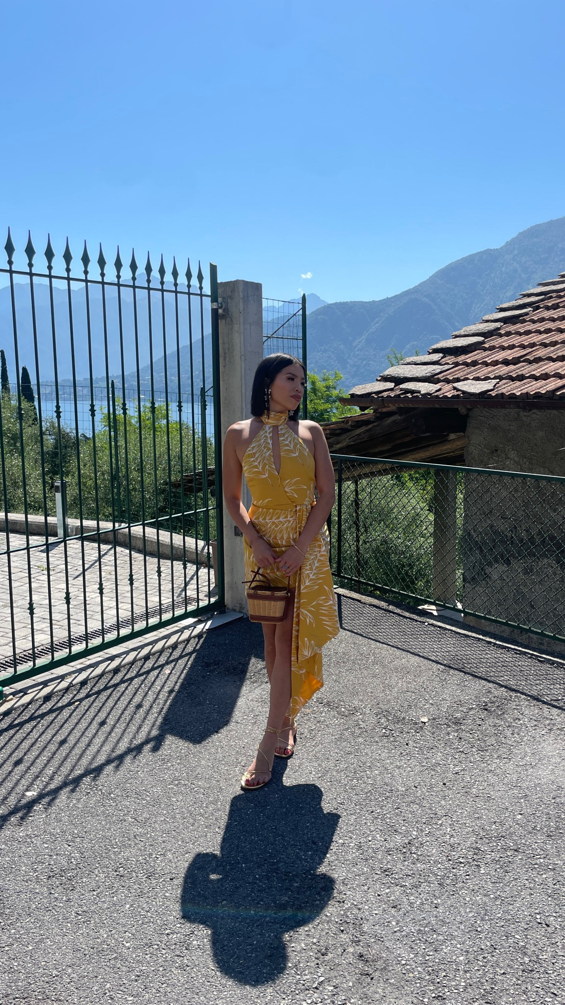 The perfect dress for any occasion in spring and summer! I particularly wore this dress for brunch in Italy💕 Dress down with some gold sandals or dress up with a gold/white heel. The fit is perfect and extremely flattering. My bag is from Zara but couple years old but I have linked a couple alternatives 

#LTKSpringSale #LTKWatchNow #LTKSeasonal