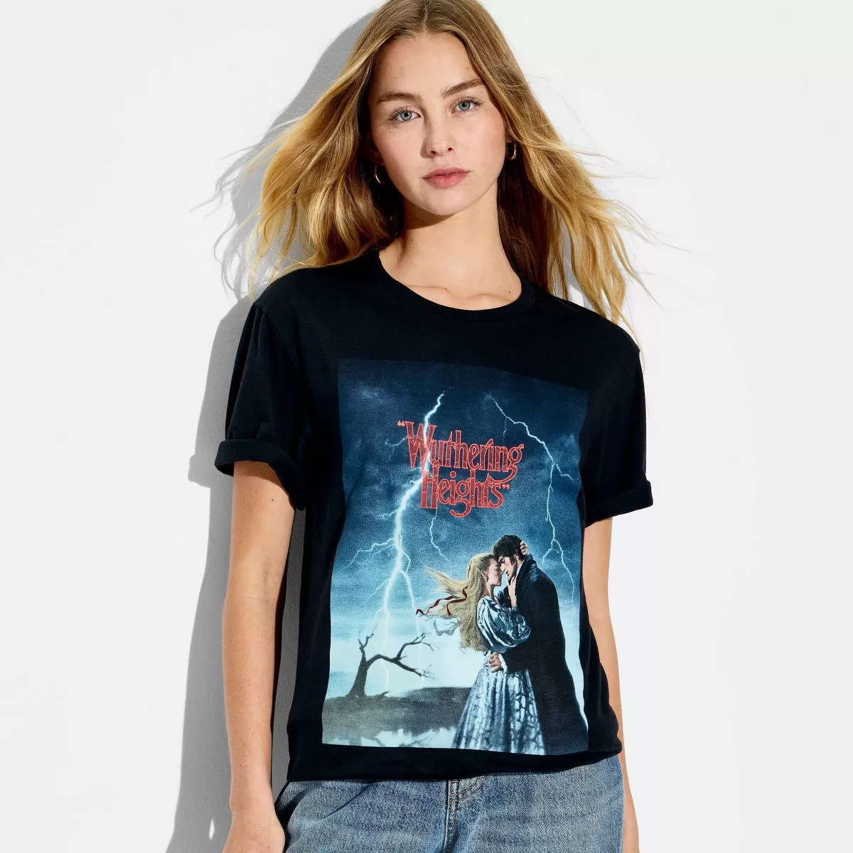 Women's Wuthering Heights Short Sleeve Graphic T-Shirt - Black XL | Target
