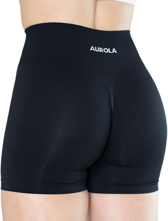 AUROLA Dream Workout Shorts for Women Seamless Soft Smooth Gym Yoga Scrunch Active Shorts | Amazon (US)
