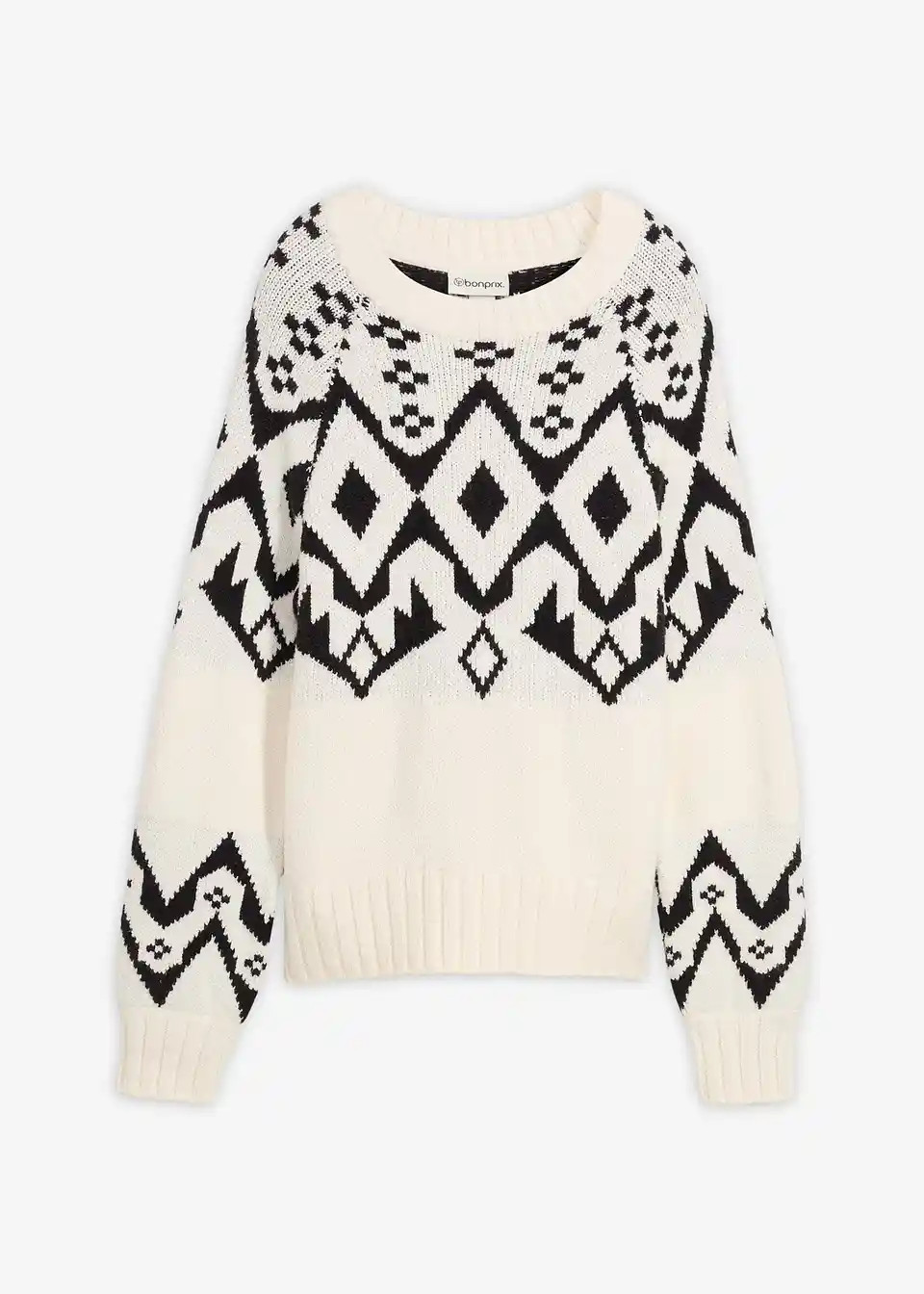 Oversize Norweger-Pullover | Bonprix DE