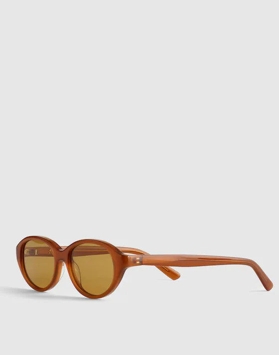 The Solina Oval Sunglasses | Madewell