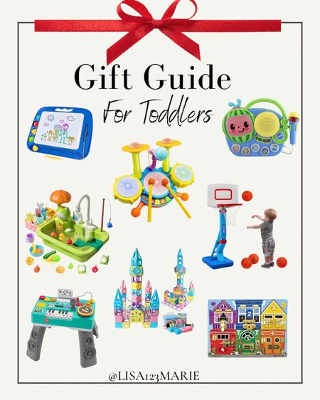 Gift Guide for toddlers. Gift ideas for toddler boy. Gift ideas for toddler girl. 

#LTKfindsunder100 #LTKGiftGuide #LTKHoliday
