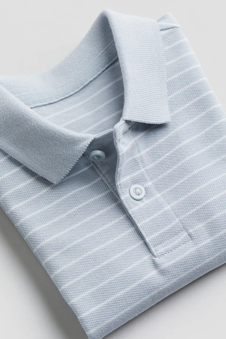 Cotton Pique Polo Shirt | H&M (US + CA)