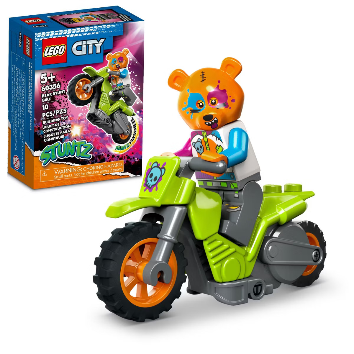Target/Toys/Action Figures & Playsets‎Shop all LEGOLEGO City Stuntz Bear Stunt Bike Motorbike T... | Target