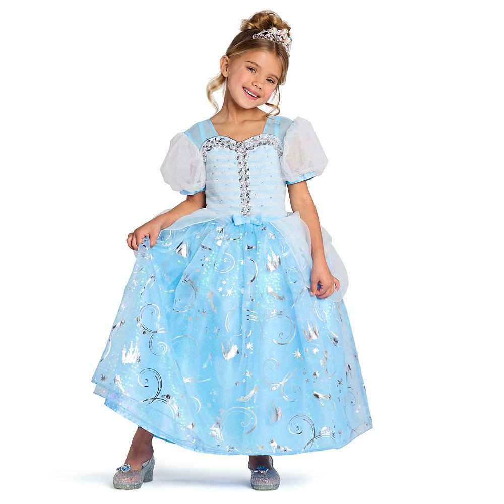 Cinderella 75th Anniversary Deluxe Costume for Kids | Disney Store