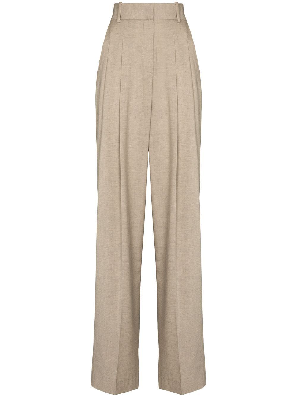 Gelso high-rise tailored trousers | Farfetch Global