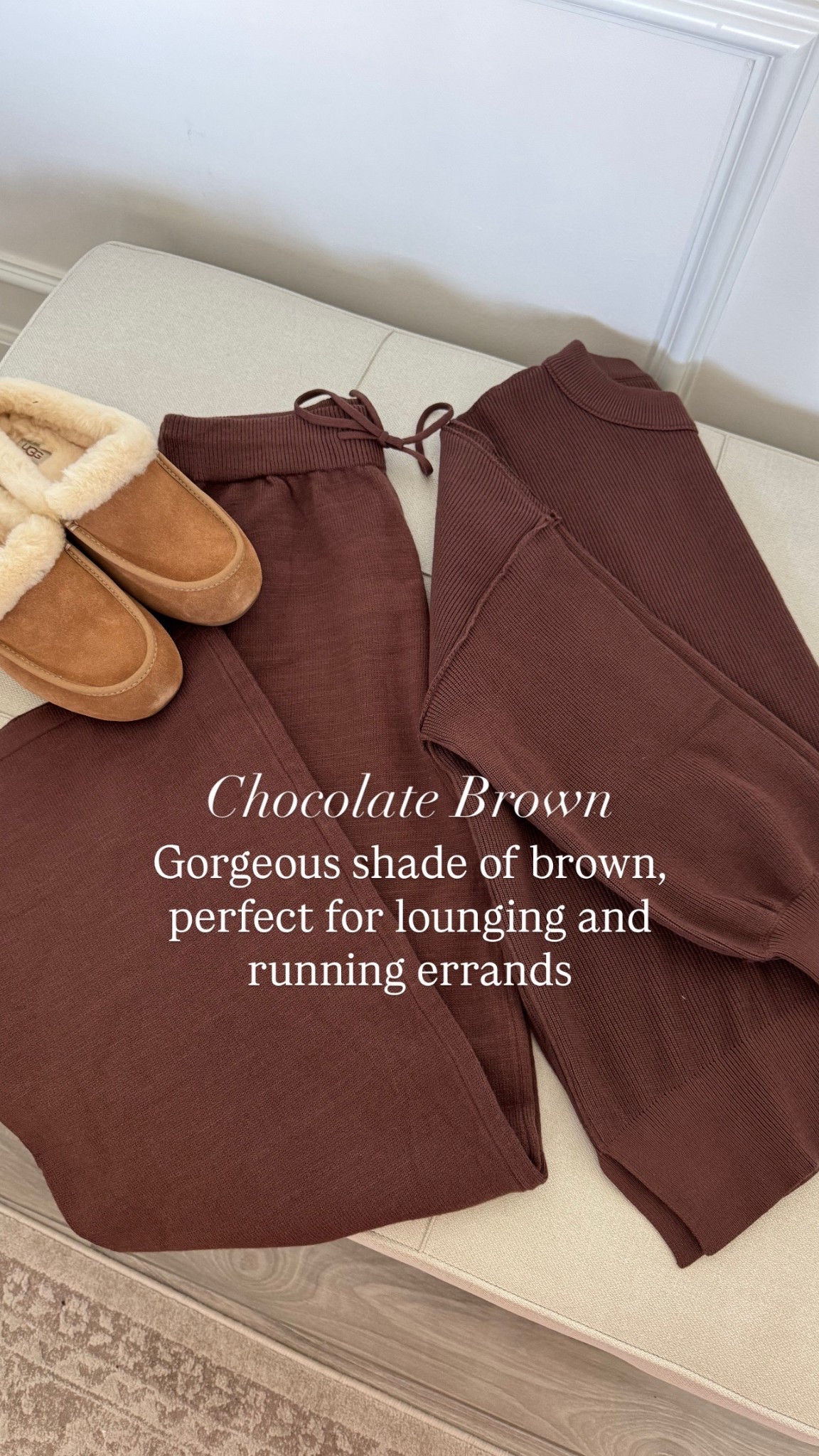 Chocolate Brown
Gorgeous shade of brown, perfect for lounging and running errands

#LTKgrwm #LTKU #LTKFindsUnder50