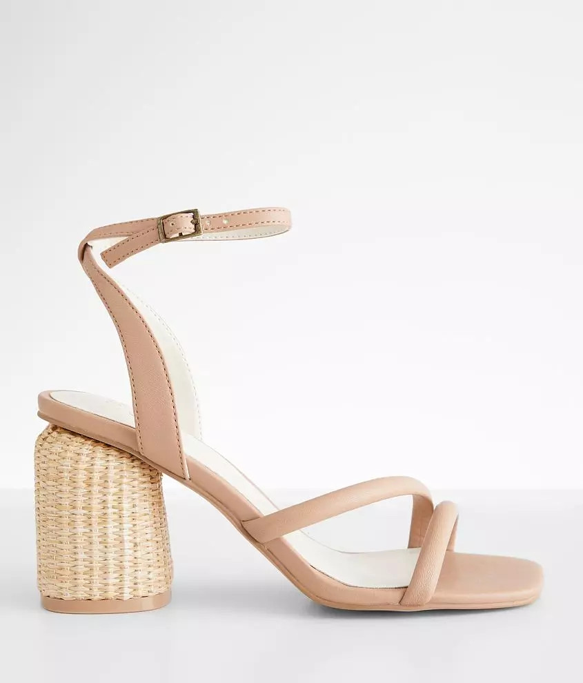 Strappy Heeled Sandal | Buckle