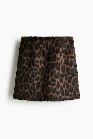 H & M - Flauschiger Rock - Beige - Damen | H&M (DE, AT, CH, NL, FI)