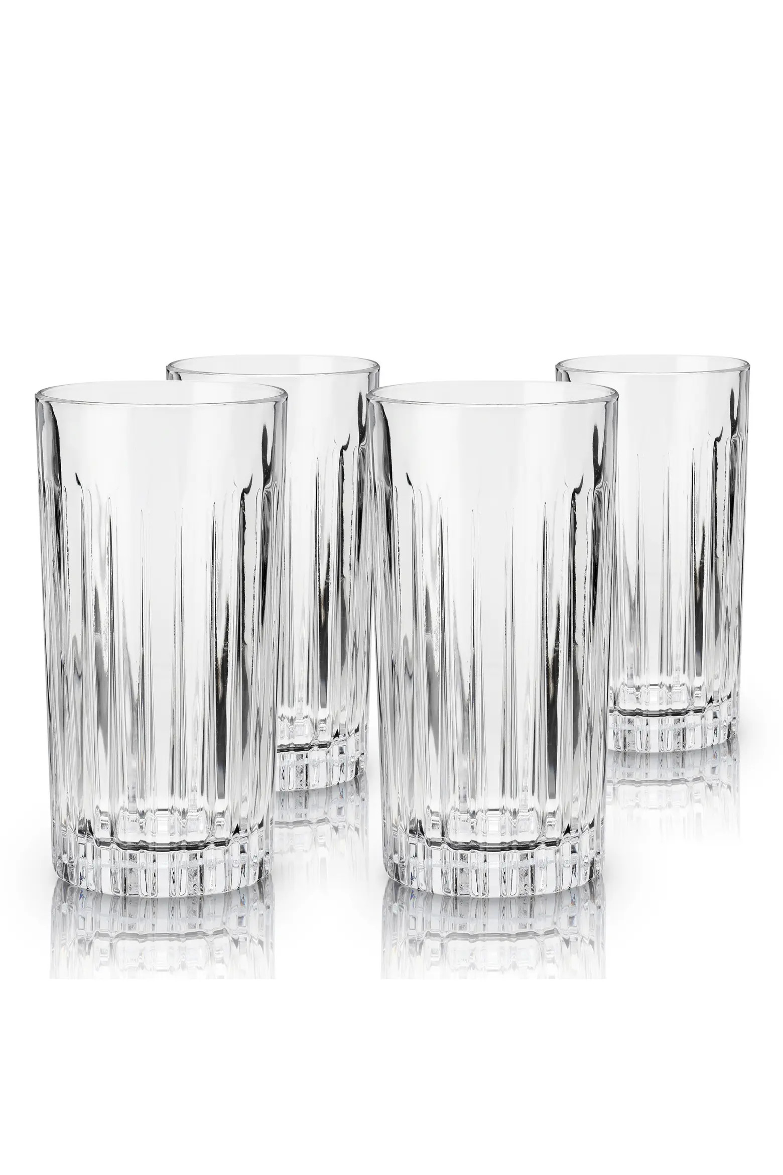 Reserve Milo Crystal Highball Glasses Set of 4 | Nordstrom | Nordstrom
