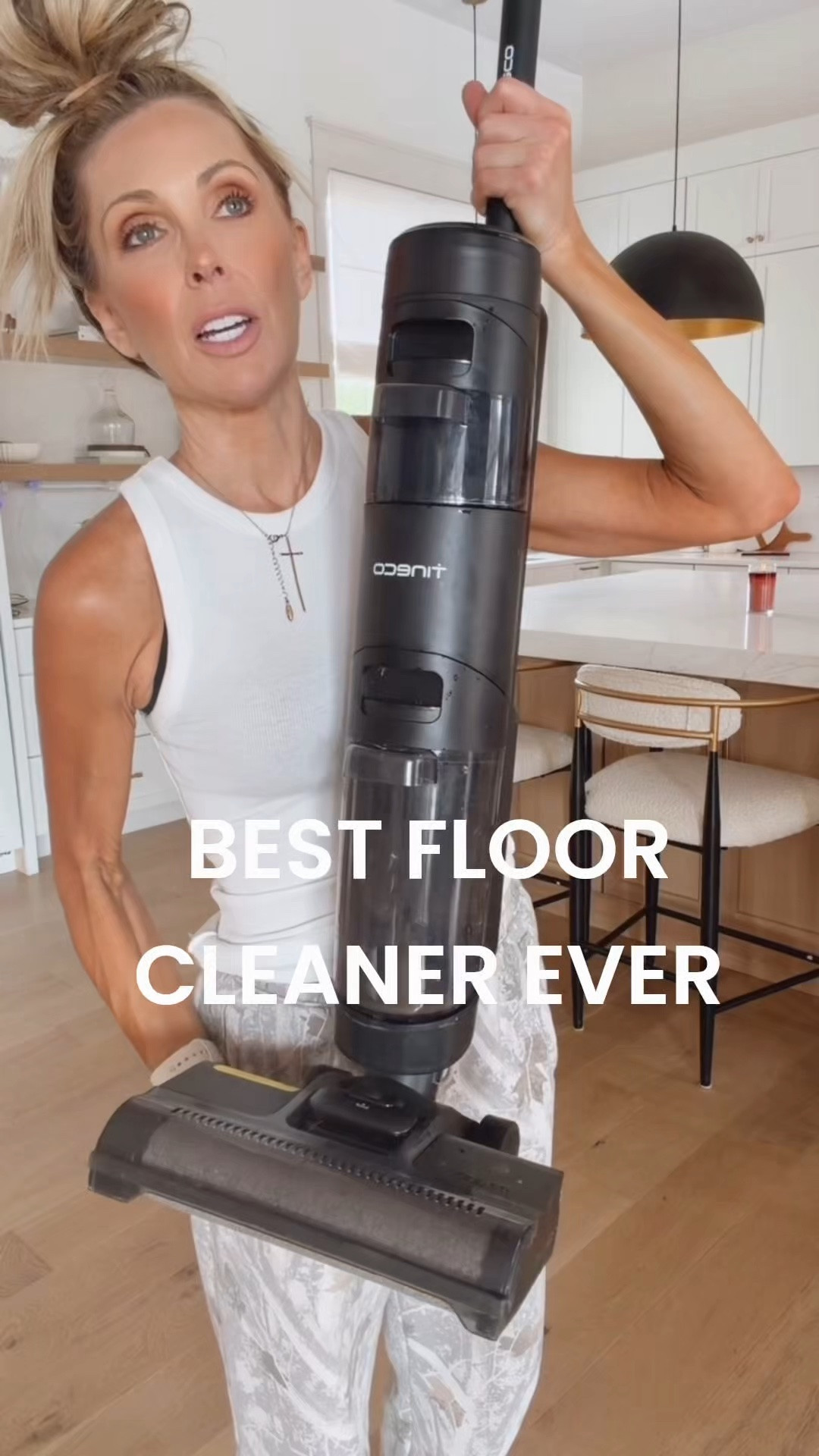 Most used cleaning tool next to a vacuum!! if you have any type of hard floors, you need the Tineco! It vacuums, mops and dries.