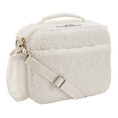 Gear-Up Cream Cozy Sherpa Cold Pack Lunch Box | Pottery Barn Teen | Pottery Barn Teen