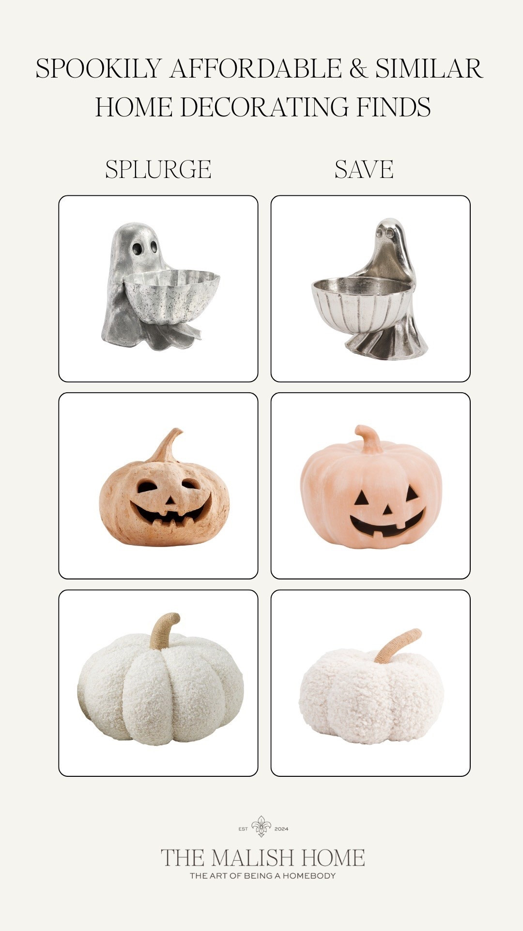 Spookily affordable and similar home finds! 

#LTKHome