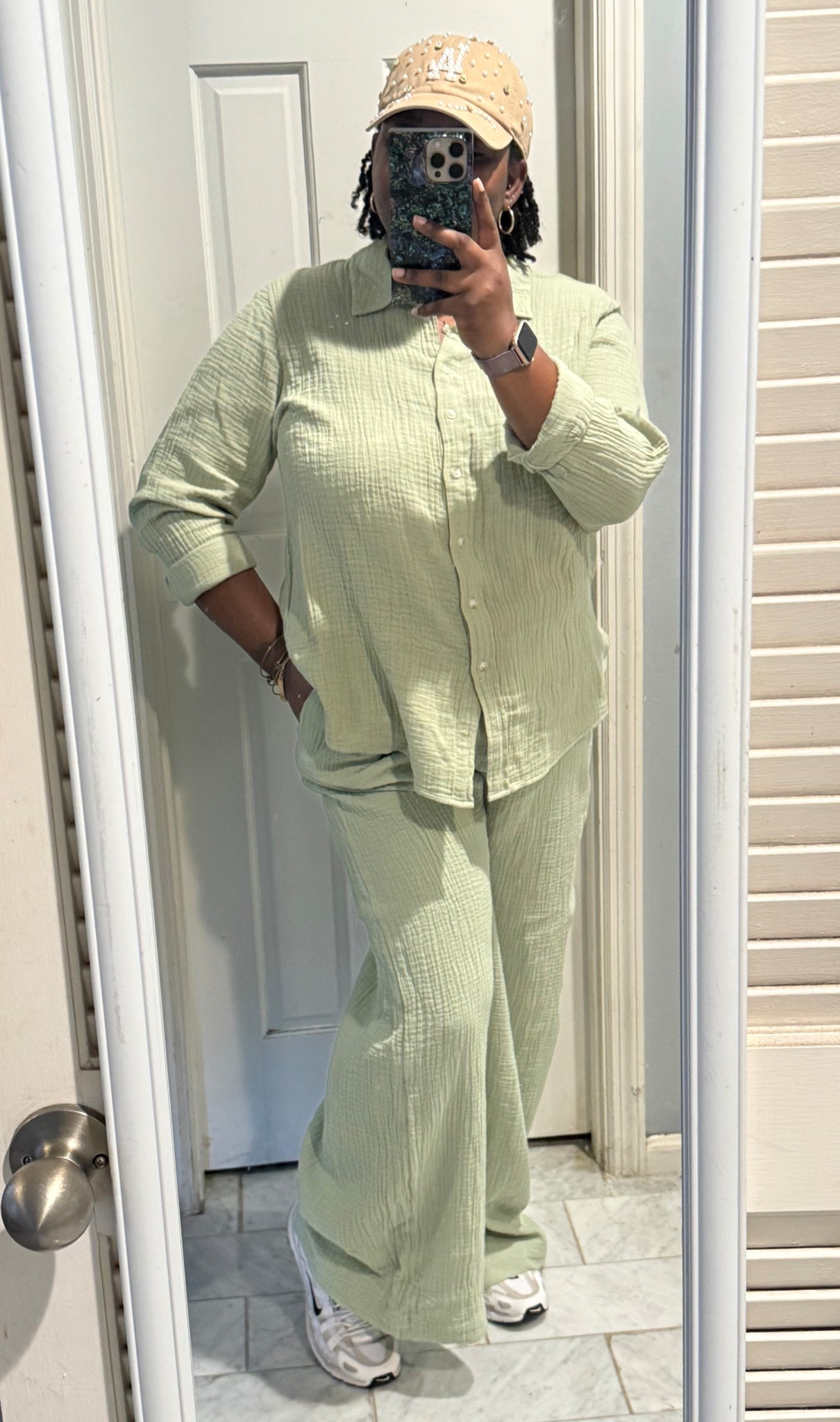 We love a cute two piece set 😍 
Top Size: X-Large
Pants Size: Medium 

#LTKTravel #LTKStyleTip #LTKMidsize