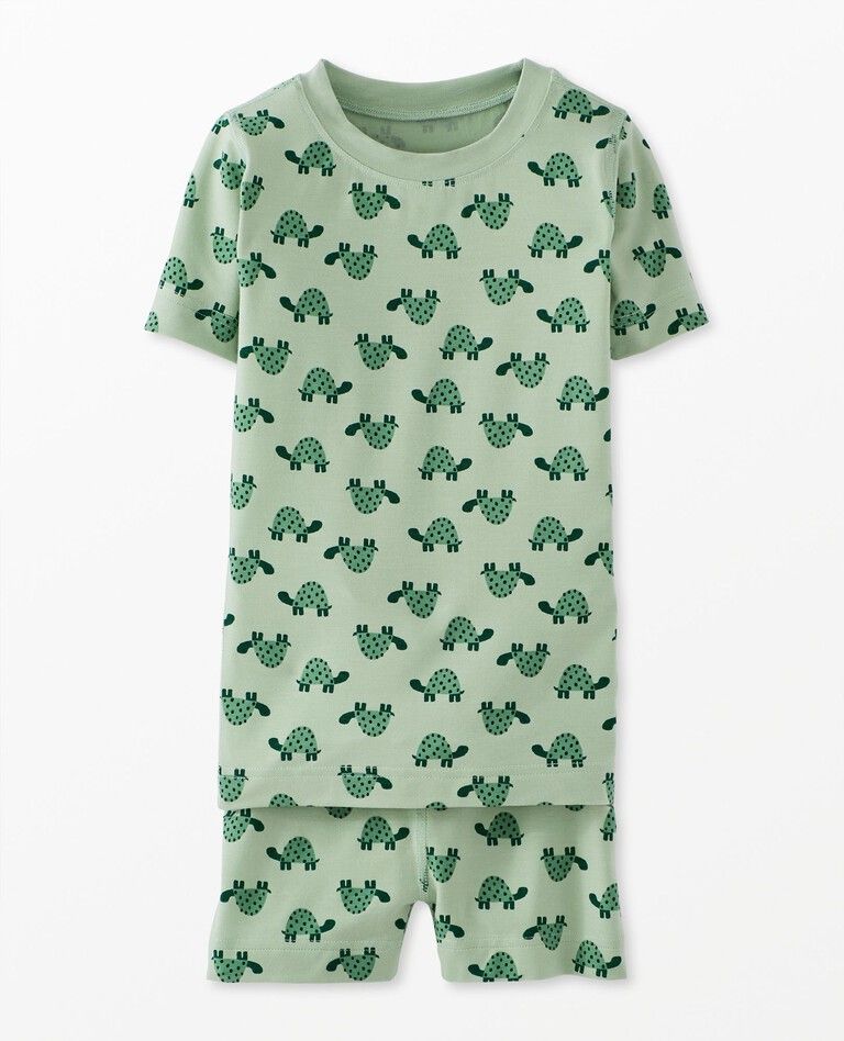 Kids Print Short John Pajama Set in HannaSoft™ | Hanna Andersson