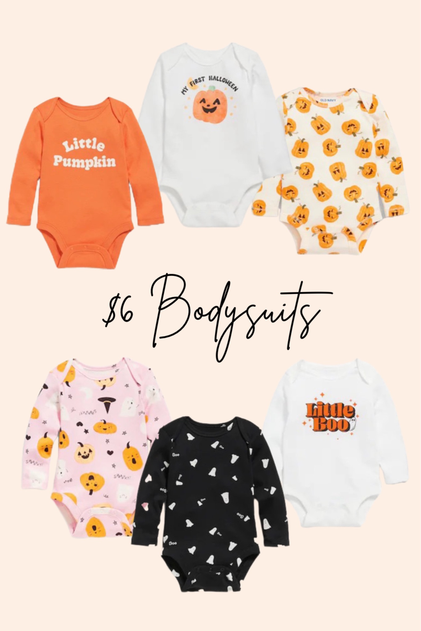 So many cute baby Halloween bodysuits! They are all on sale for $6 right now for their Labor Day sale!

October outfits fall baby onesie pumpkin costume pumpkin outfit baby pumpkin snap onesie 

#LTKbaby #LTKsalealert #LTKSeasonal