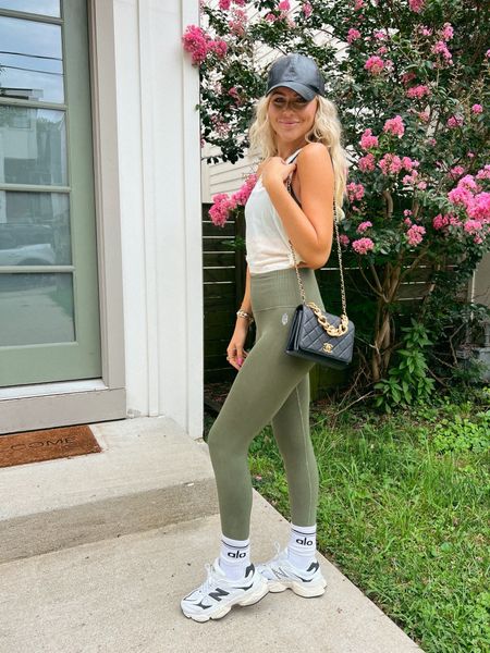 Everyday summer athleiaure travel outfit 
Free people leggings under $100 - so comfy, comes in so many colors, wearing an xs/s
Amazon tank and baseball hat 
New balance sneakers 

#LTKTravel #LTKFitness #LTKStyleTip