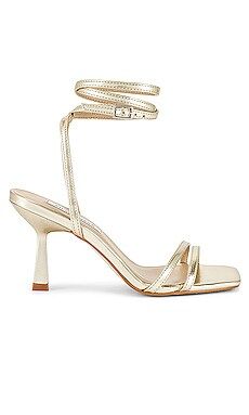 Steve Madden Kyrah Sandal in Gold from Revolve.com | Revolve Clothing (Global)