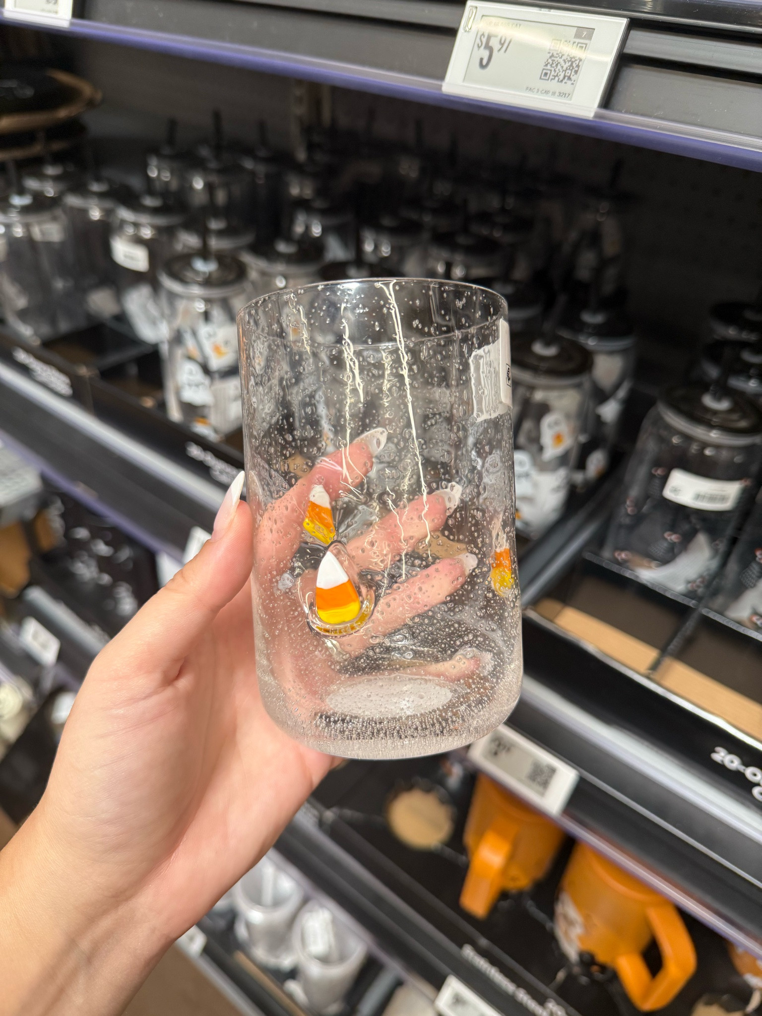 Candy corn icon glass 

halloween home decor  spooky season  walmart home  walmart finds @Walmart

#LTKmomlife #LTKSeasonal #LTKHome
