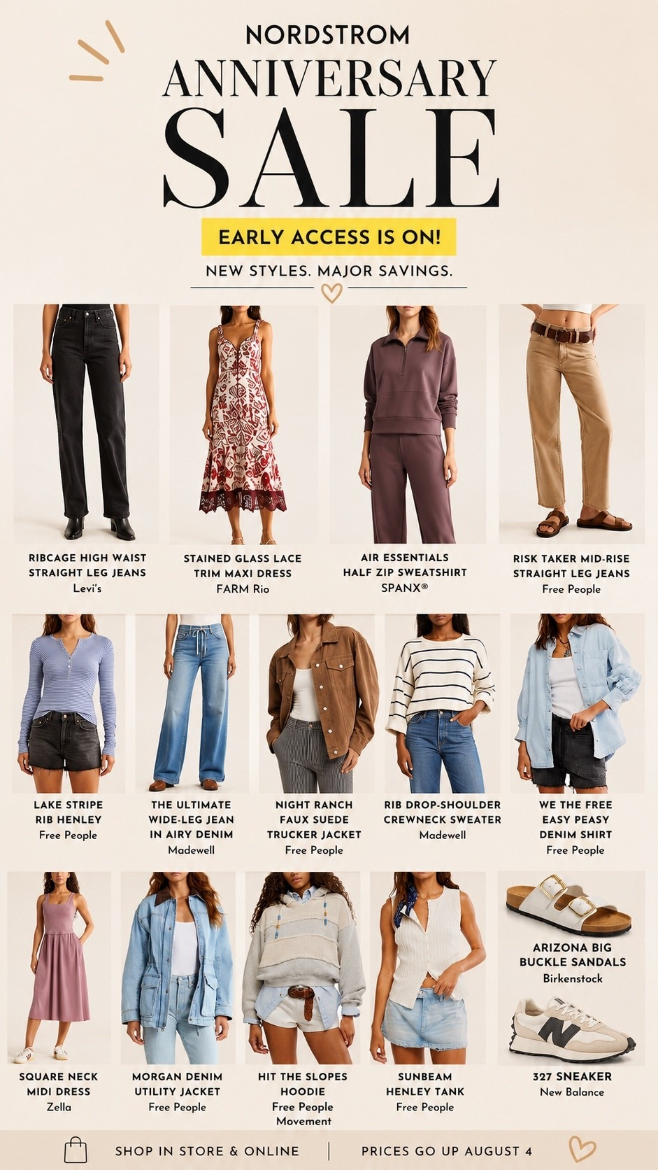 The best Nordstrom Anniversary Sale finds are officially here 🤭 Shop them before they’re gone‼️

#LTKSaleAlert #LTKgrwm #LTKootd
